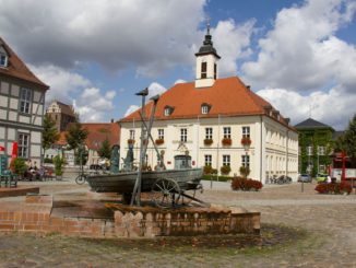 Rathaus in Angermünde, Foto Alena Lampe