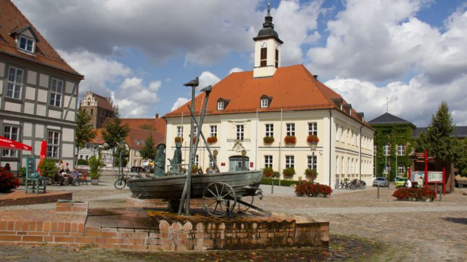 Rathaus in Angermünde, Foto Alena Lampe