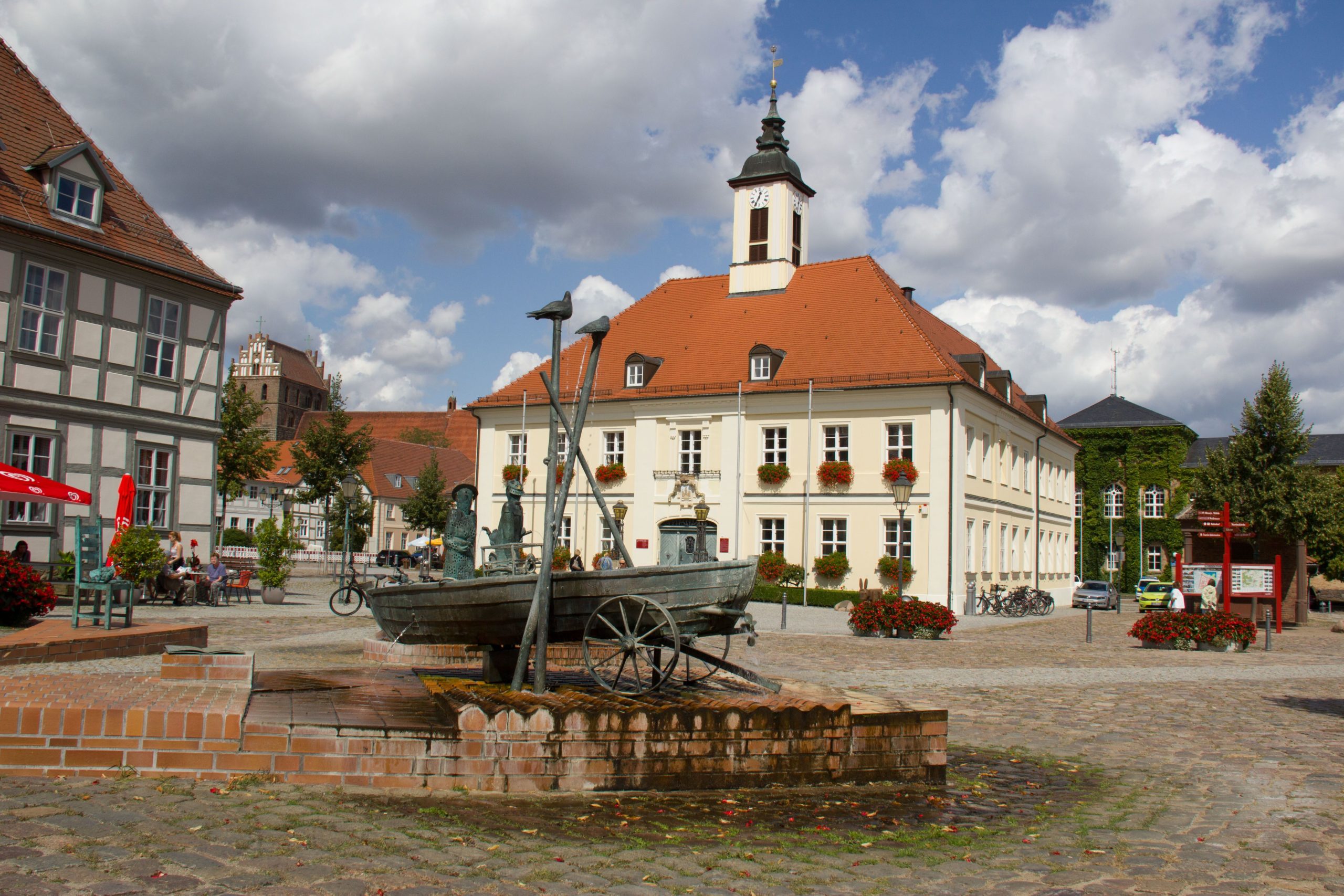 Rathaus in Angermünde, Foto Alena Lampe