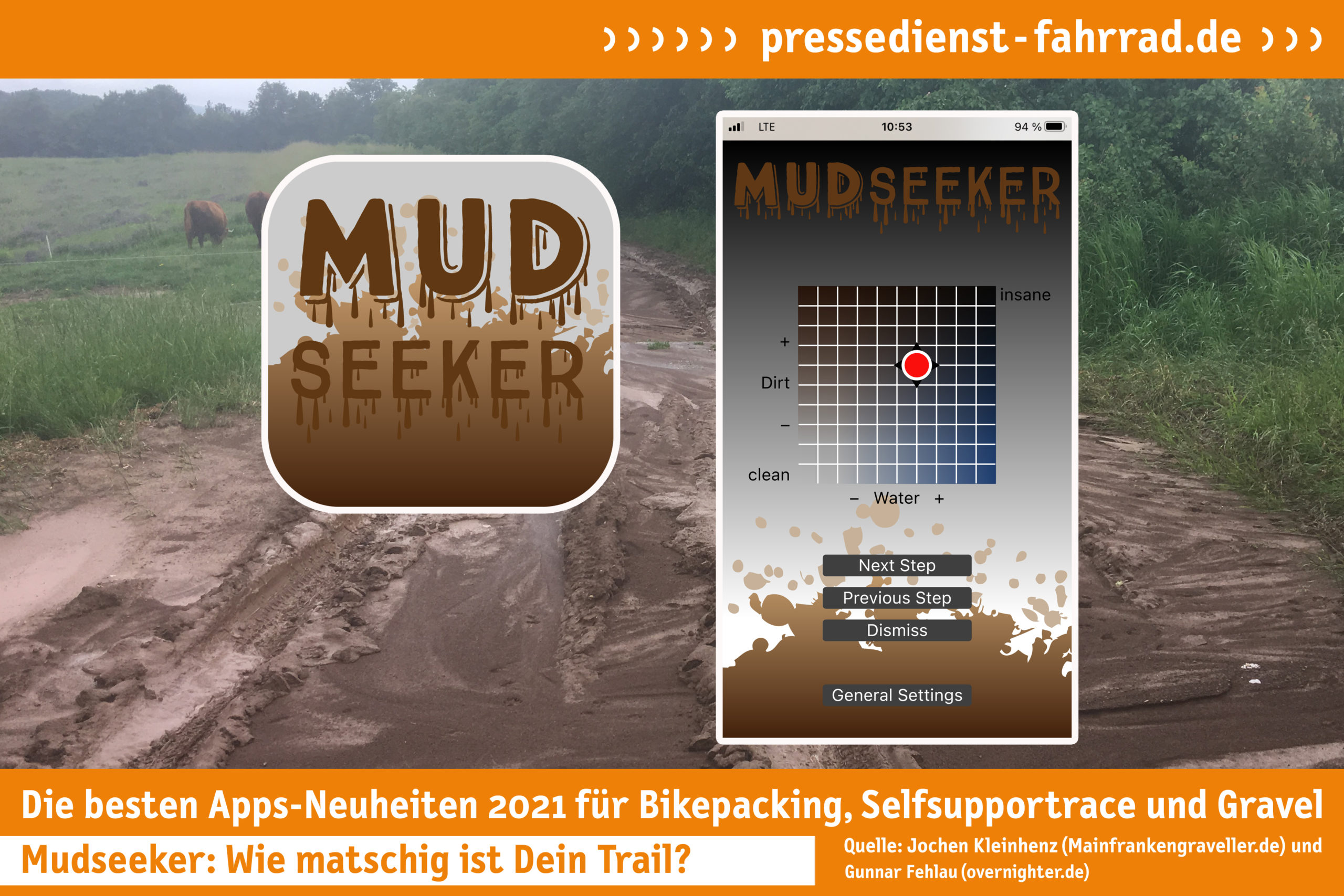 App für Matsch-Liebhaber