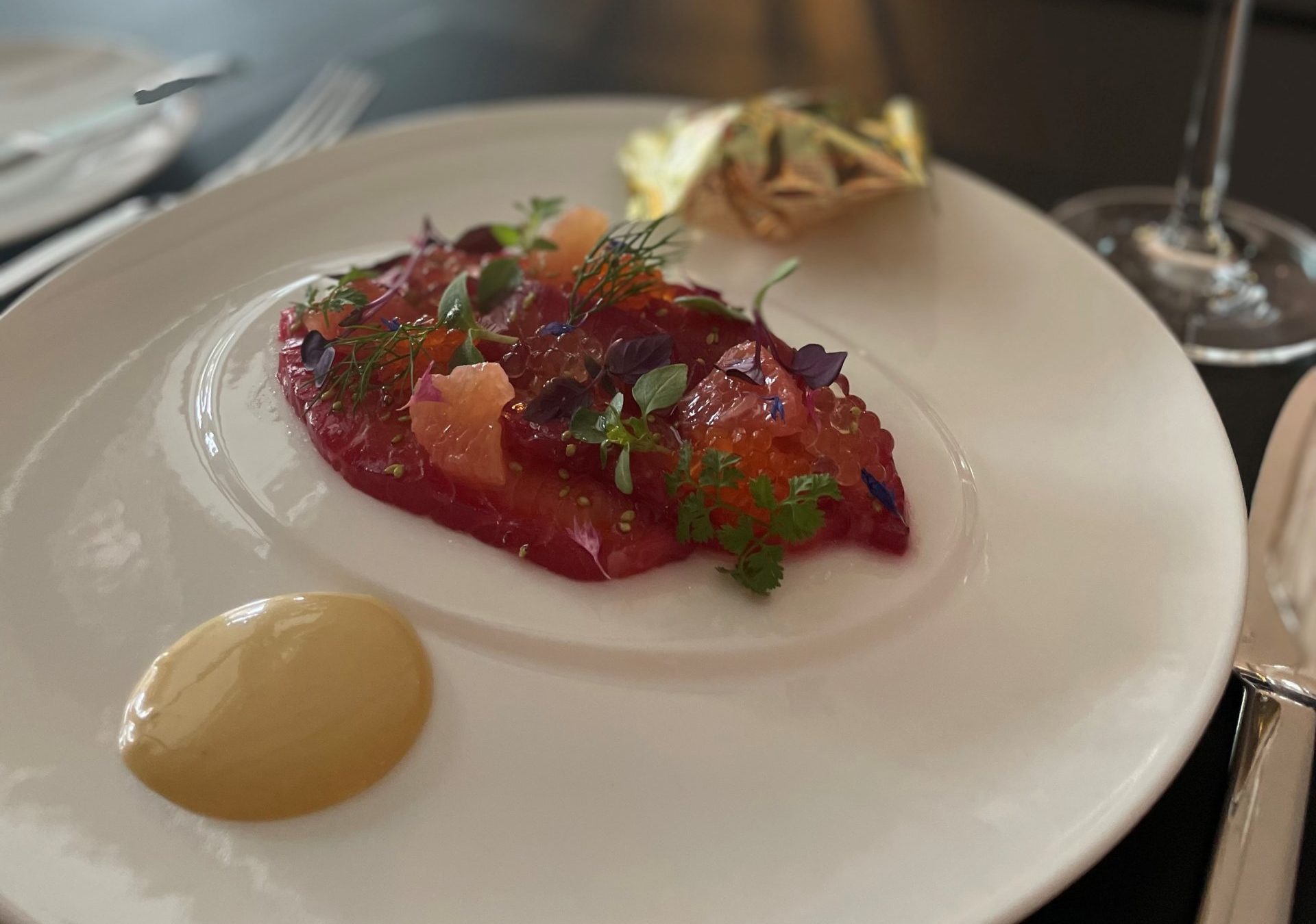 Lucky You - Asiatischer Lachs mit Pink Grapefruit - Top Magazin Berlin