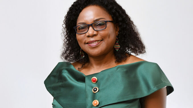 Sambias Botschafterin Winnie Chibesakunda – Foto: B & D Archiv